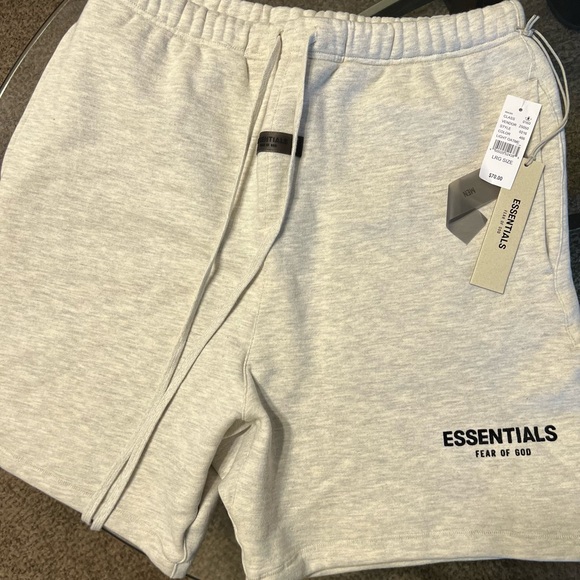 Fear of God Other - Essentials Fear Of God Light Oatmeal Sweat Shorts